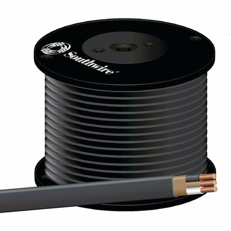 ROMEX 500 Ft. 6/2 Solid Black NMW/G Electrical Wire 28894405